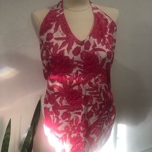 NWT FARM RIO HALTER TOP